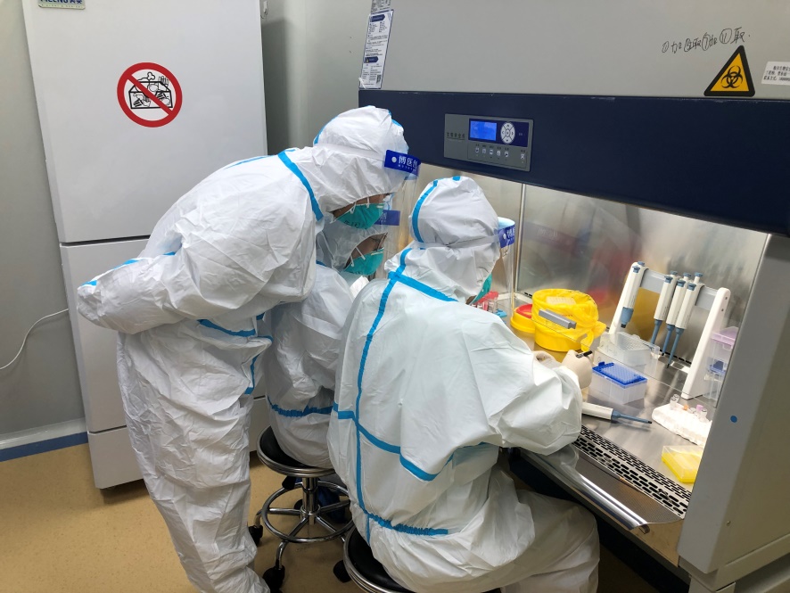 察隅县疾控中心PCR实验室现场实验